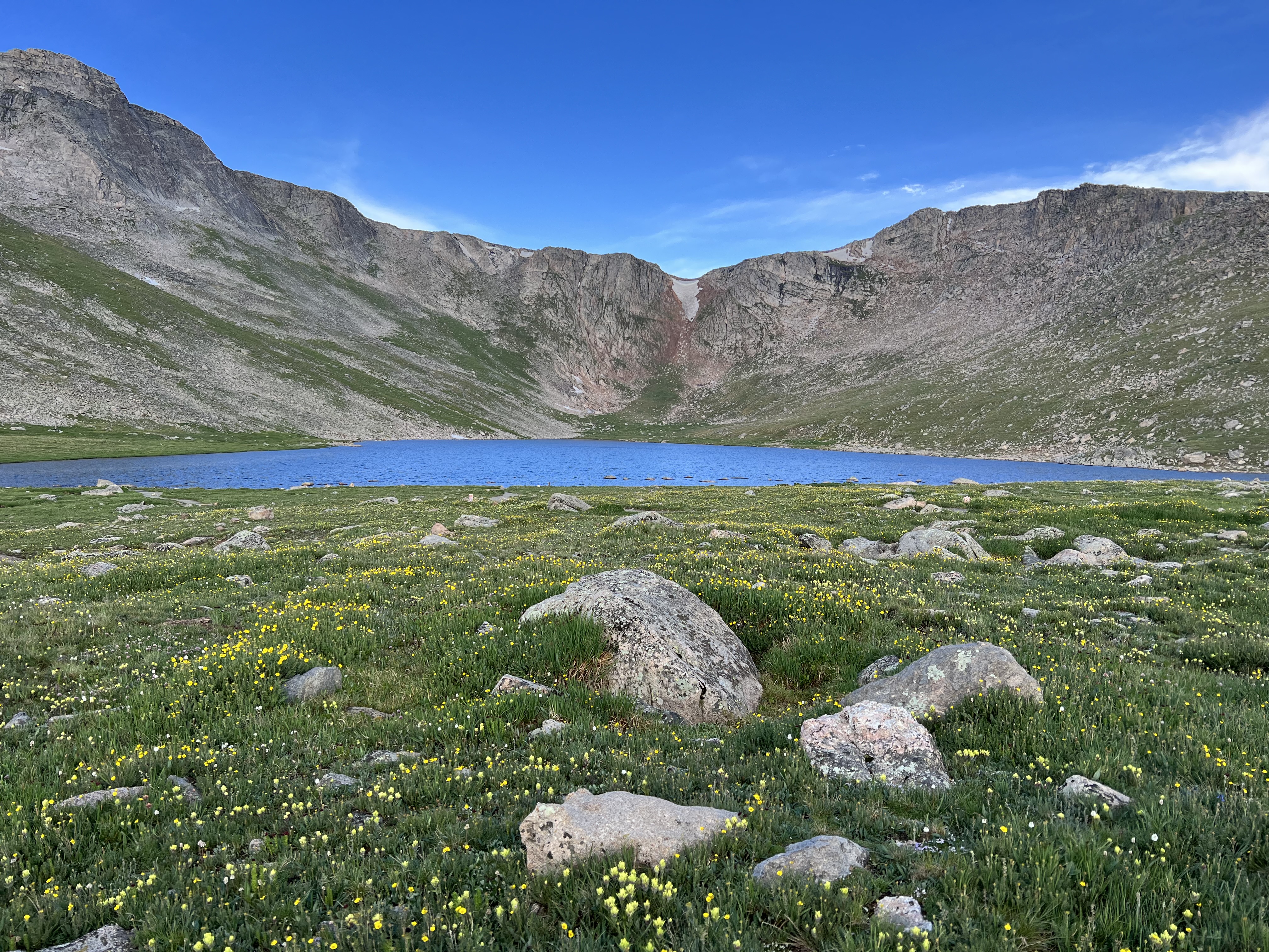 Summit Lake at Mt. Blue Sky